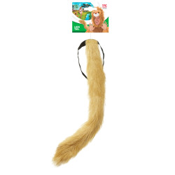 Psí chvost hnedý chlpatý